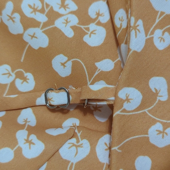 Princess Polly Jade Basin Mini Dress, Color Mustard Size 4 - Picture 11 of 16